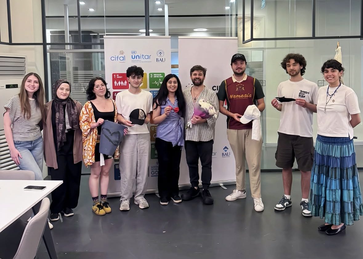 From Waste to Wear: CIFAL Istanbul Youth Platform Brings Zero-Waste Fashion to Life