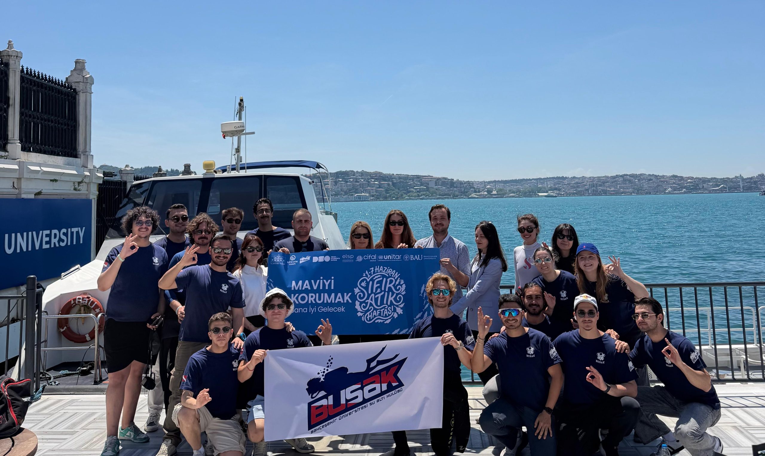 Diving from BAU Port for a Cleaner Future: Zero Waste Action in the Bosphorus